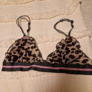 Leopard bra