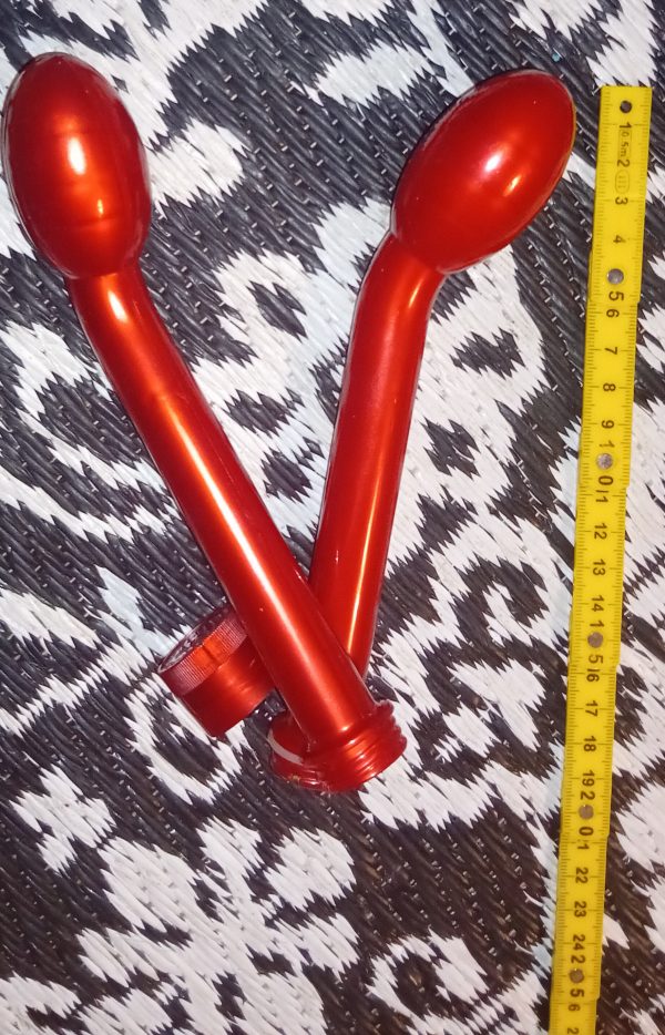 Två leksaker med vibrator
