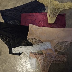 Använda trosor efter önskemål.