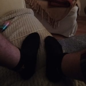 Mina använda strumpor