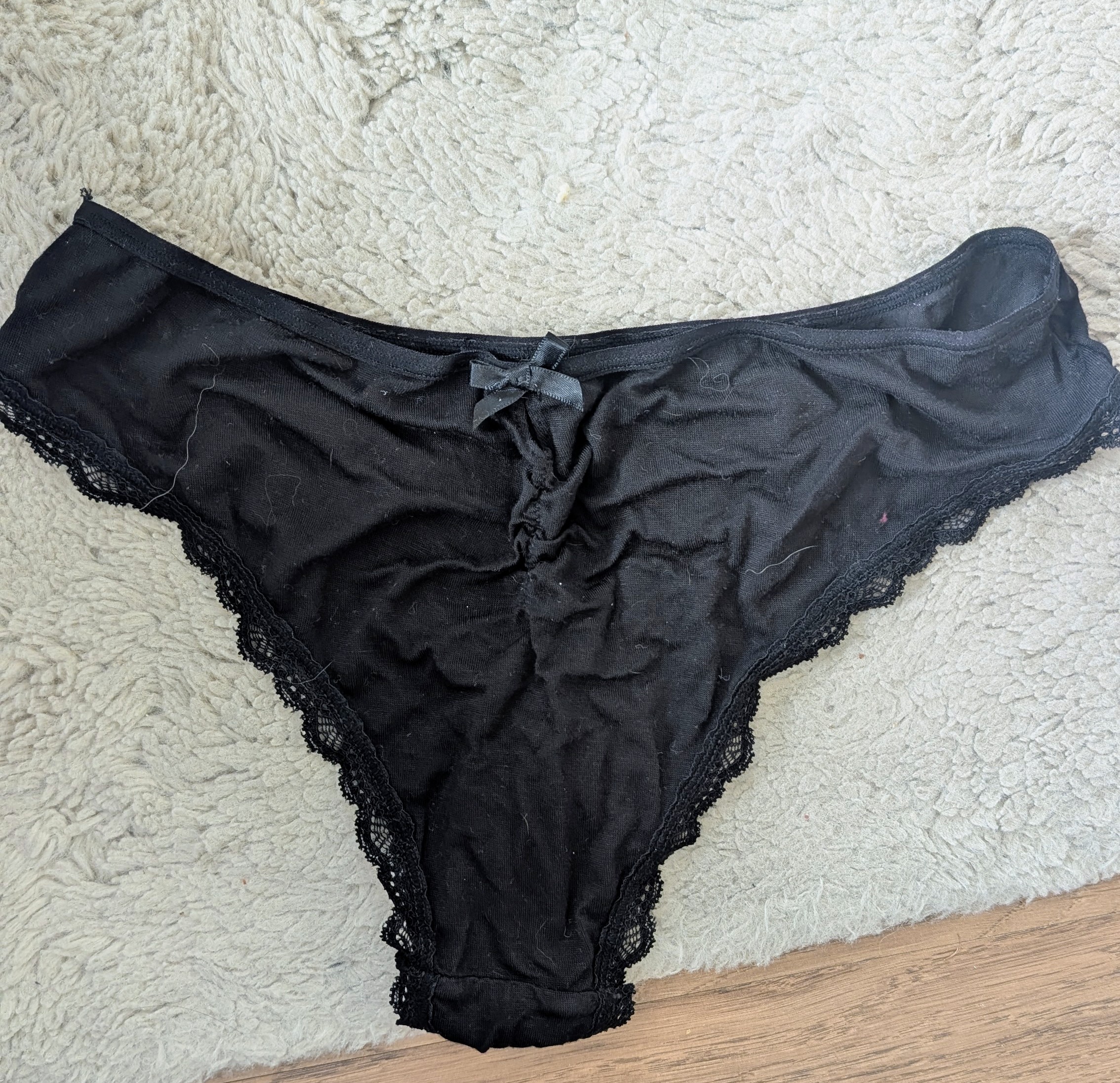 Svarta crunsh trosor